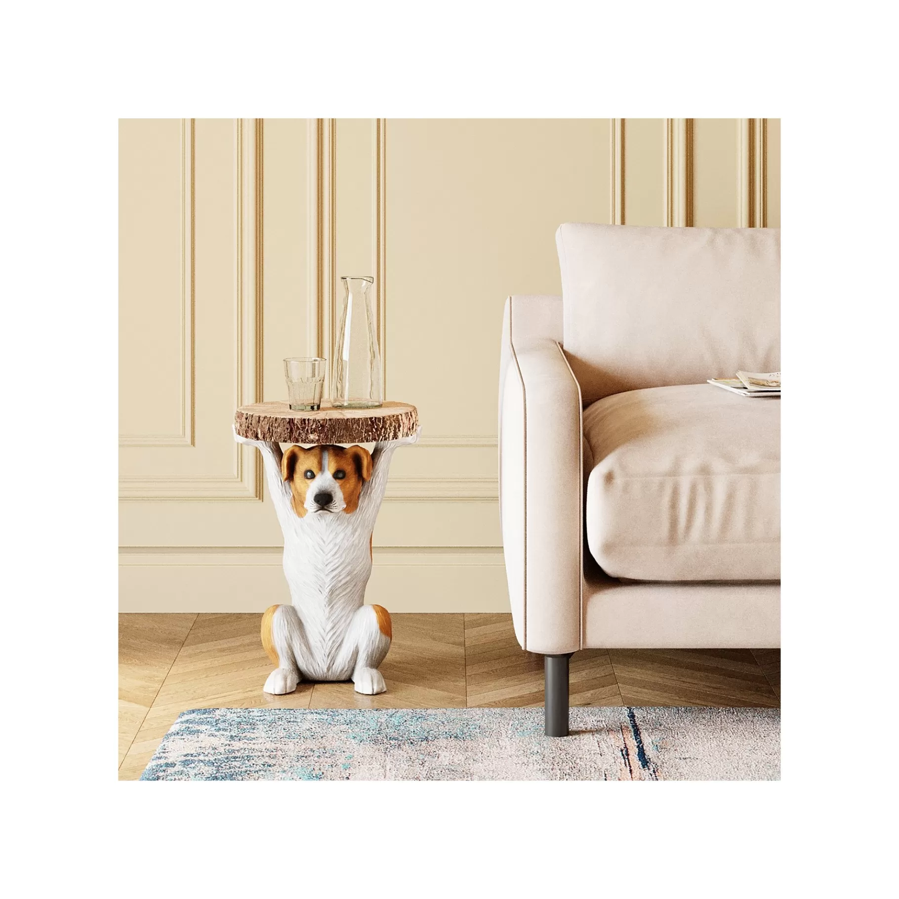 Shop Table D'appoint Animal Chien Table D'Appoint & De Chevet