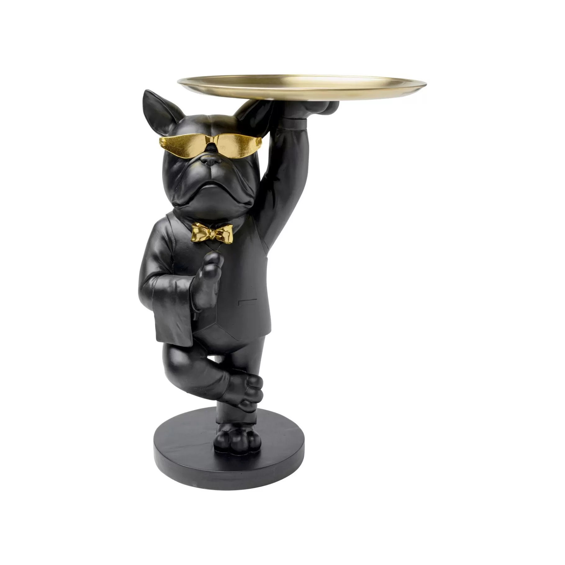 Best Sale Table D'appoint Majordome Bouledogue Noir Table D'Appoint & De Chevet