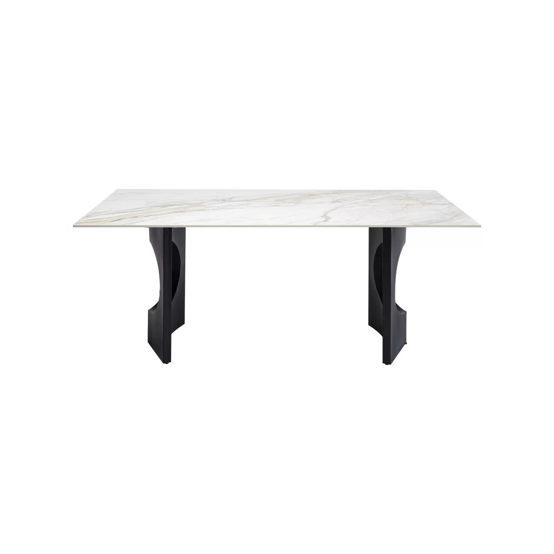 Sale Table Eternity Oho Blanche Et Noire 180x90cm Table