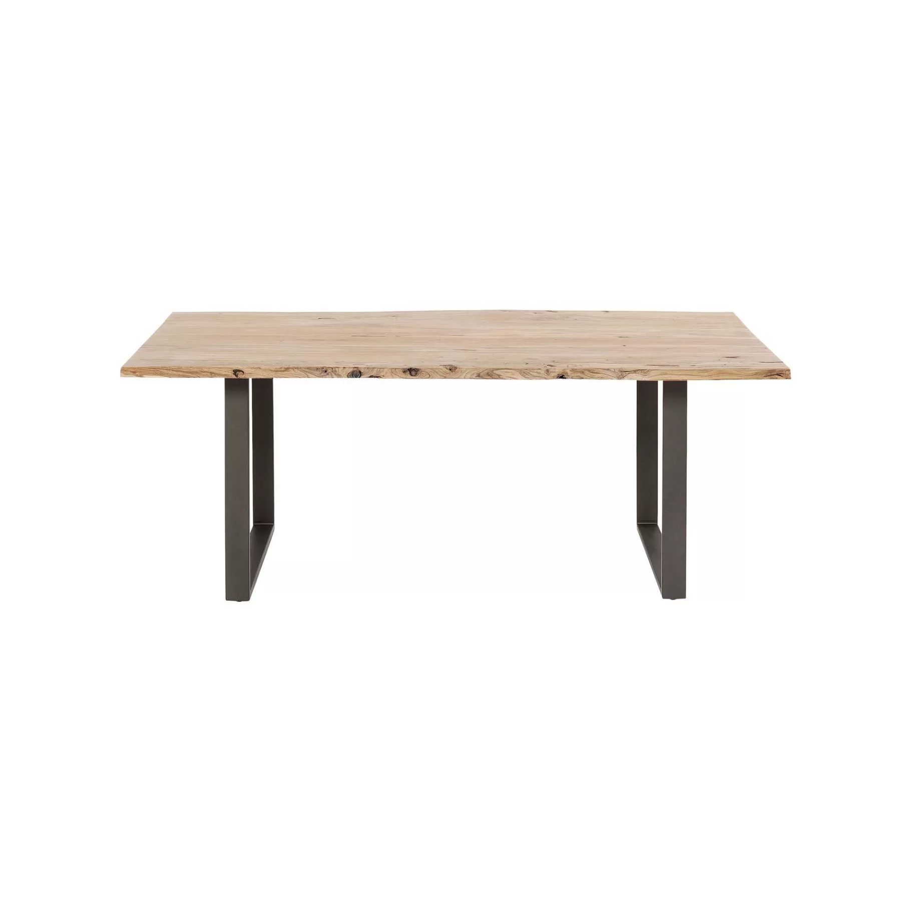 Cheap Table Harmony Acacia Acier 160x80cm Table