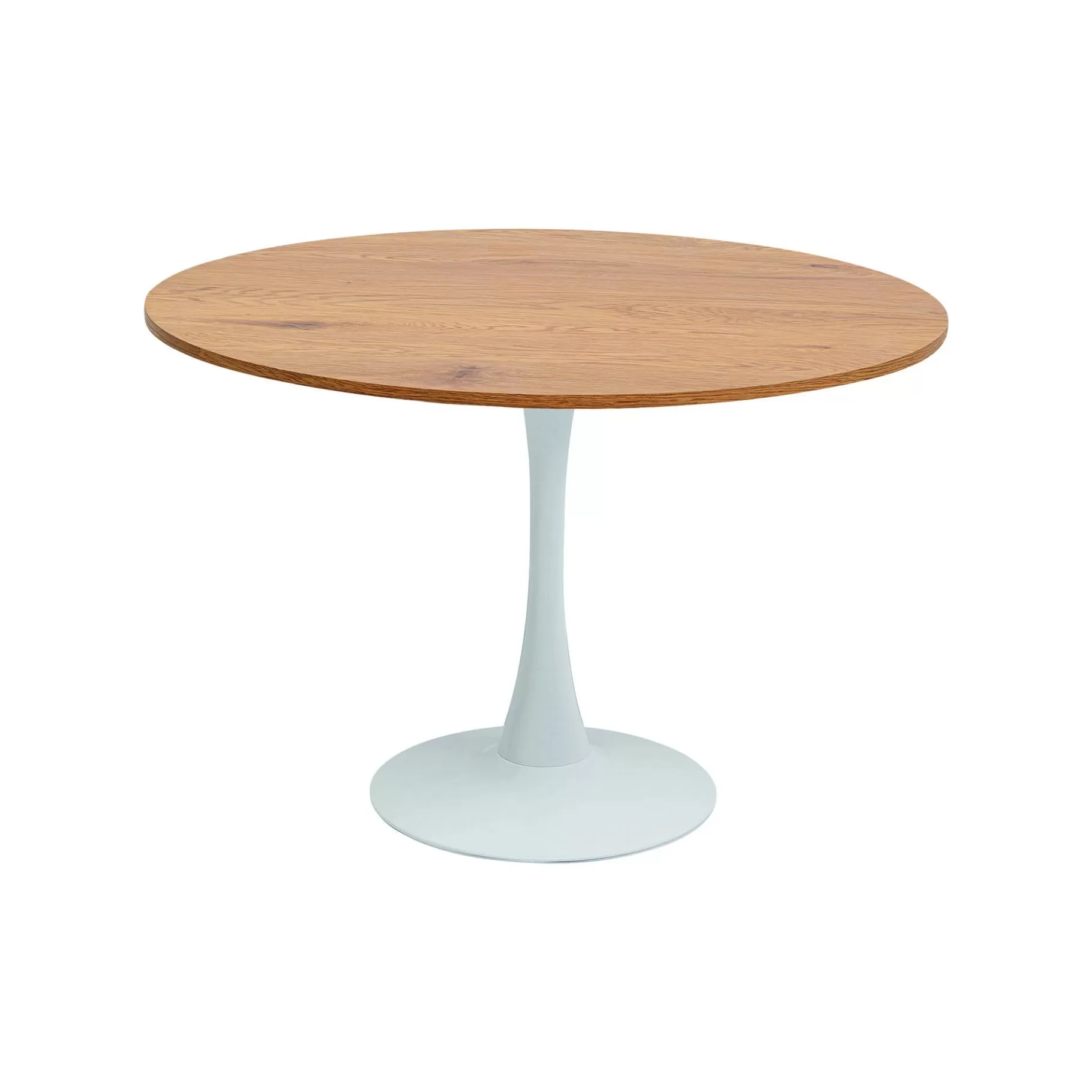 Outlet Table Schickeria 110cm Chêne Et Blanche Table