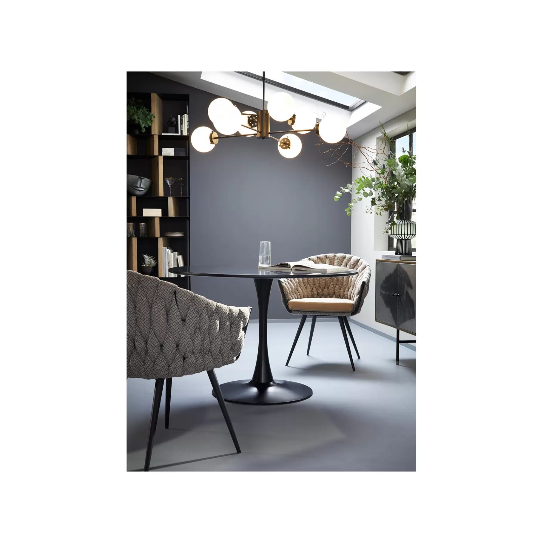 Clearance Table Schickeria 110cm Noire Table