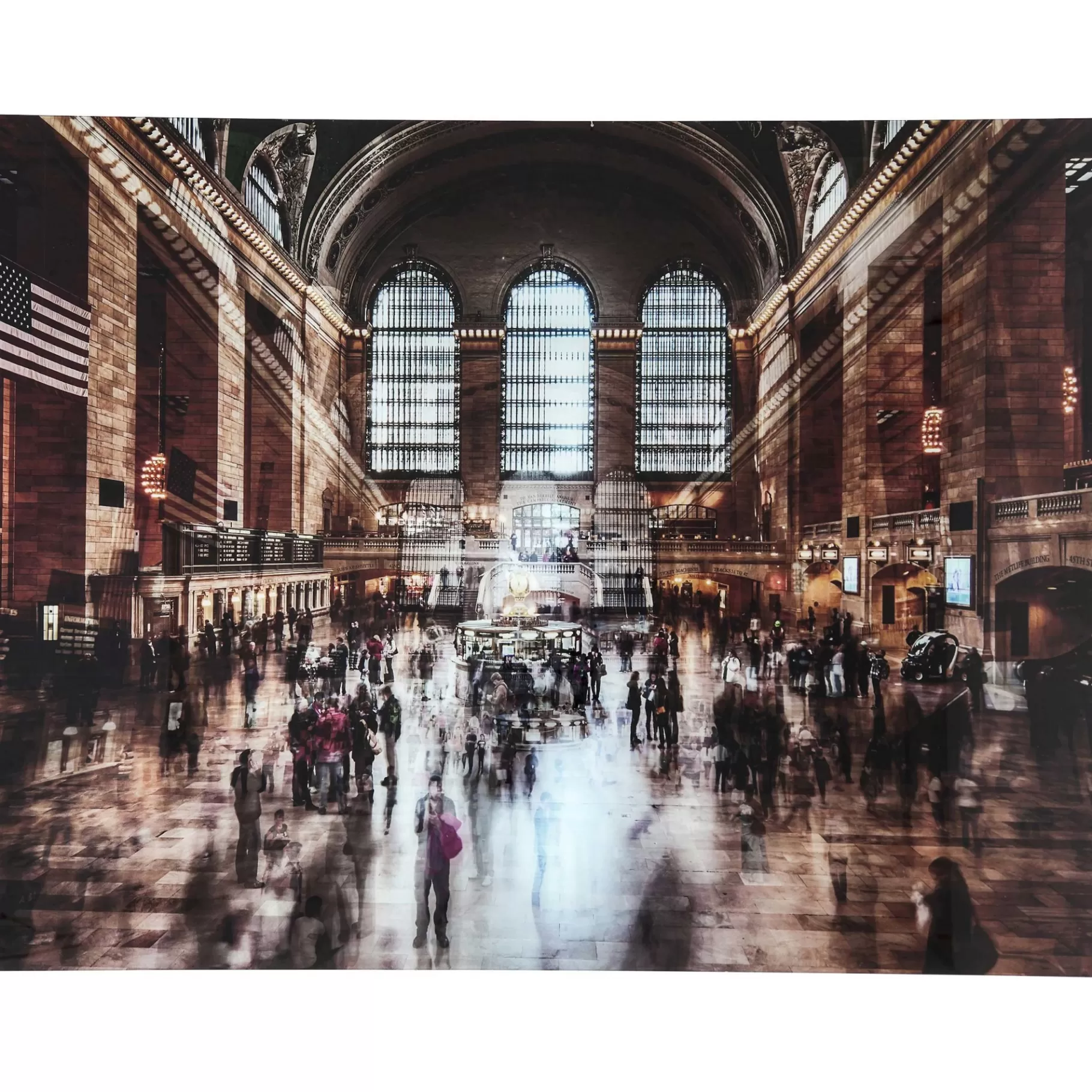 Online Tableau En Verre Grand Central Station 160x120cm Tableau