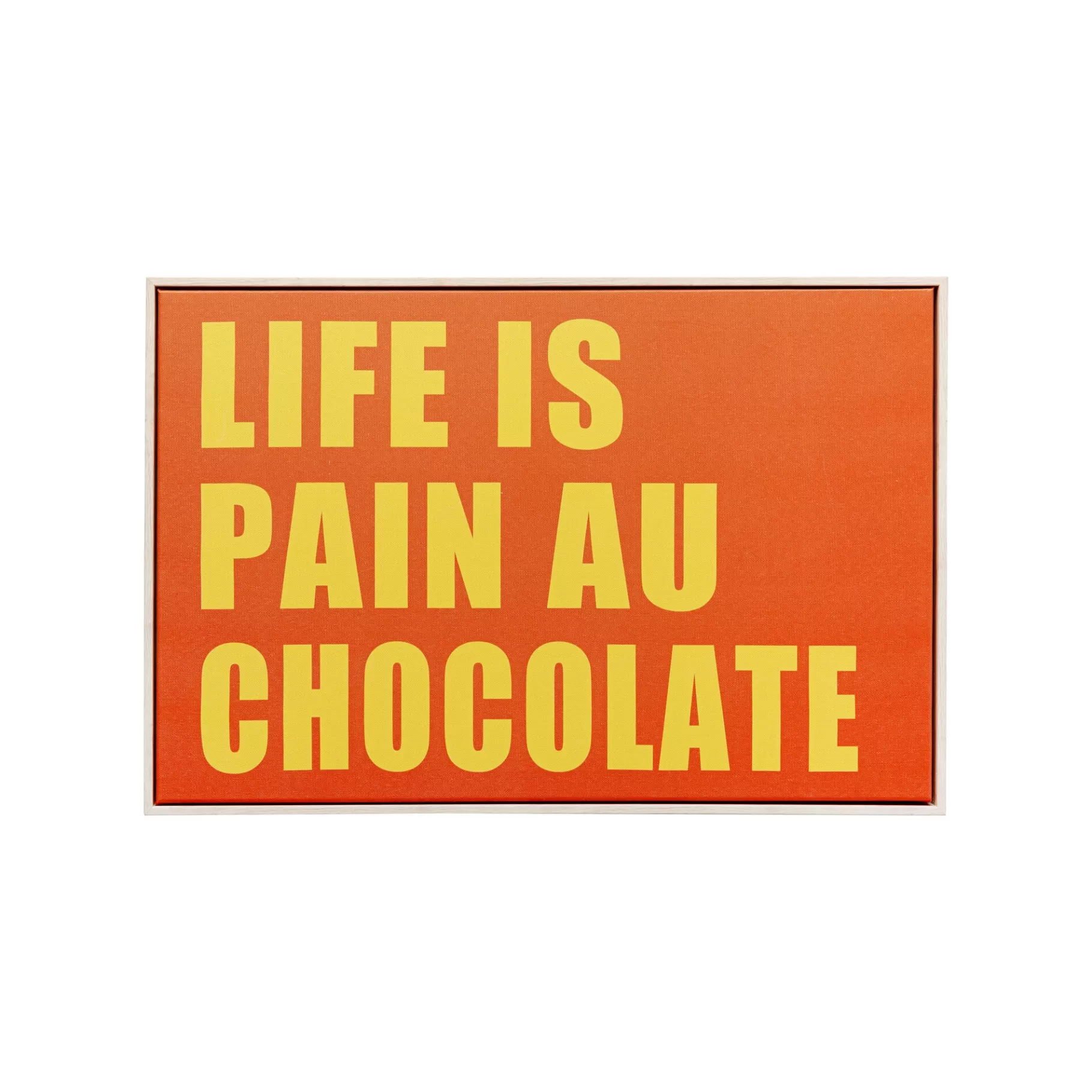 New Tableau Pain Au Chocolate 60x40cm Tableau