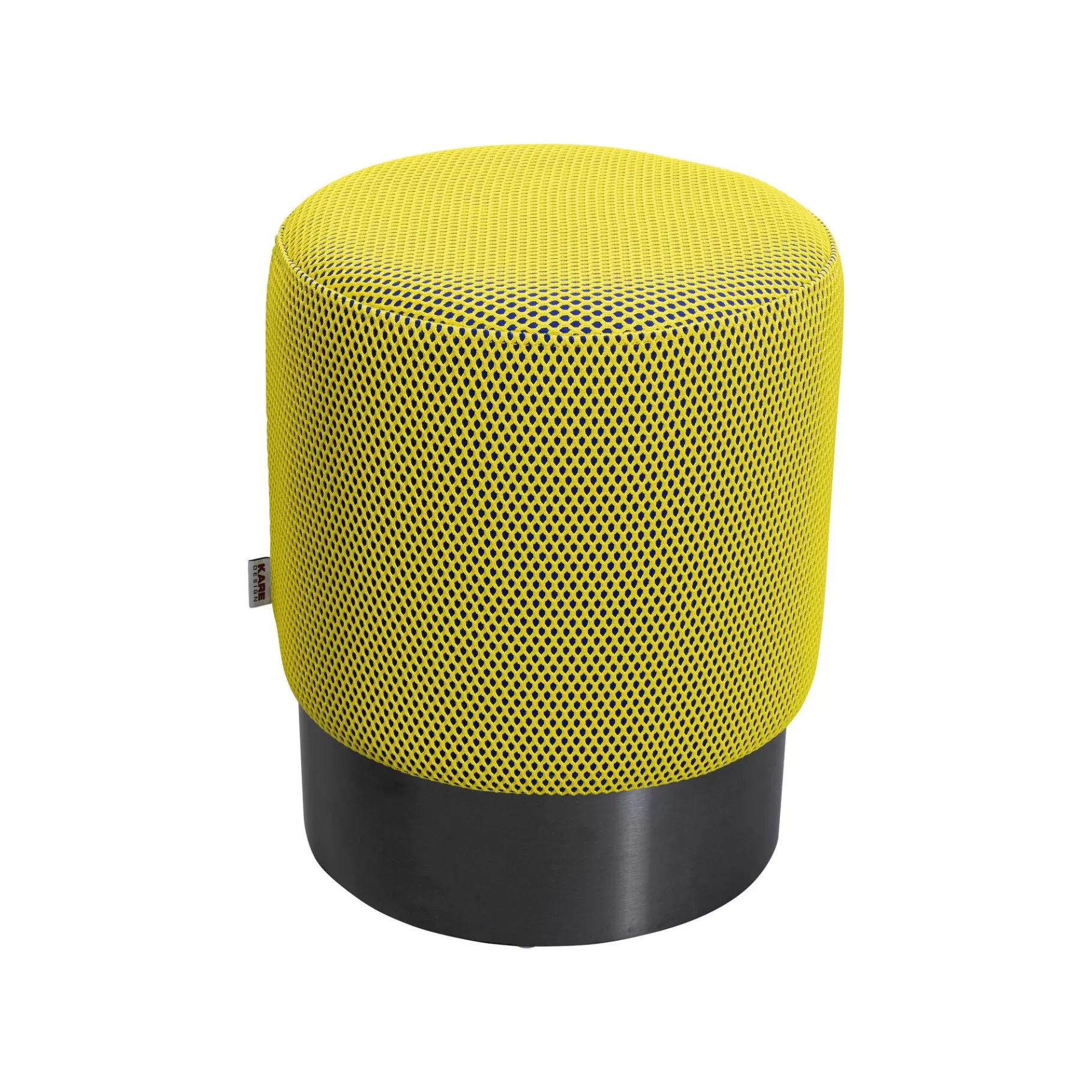 Discount Tabouret Jody Jaune Et Noir Tabouret & Pouf