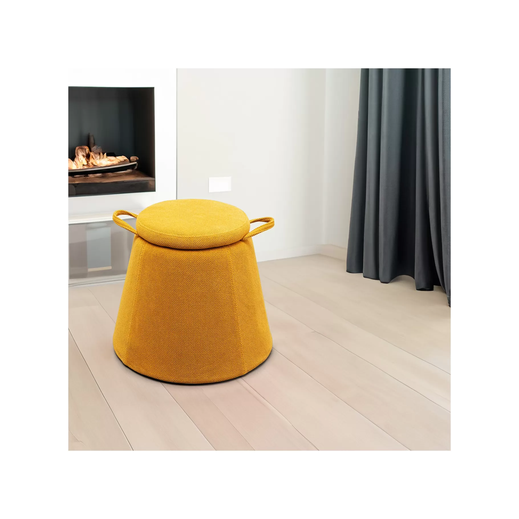 New Tabouret Thimble Jaune Tabouret & Pouf