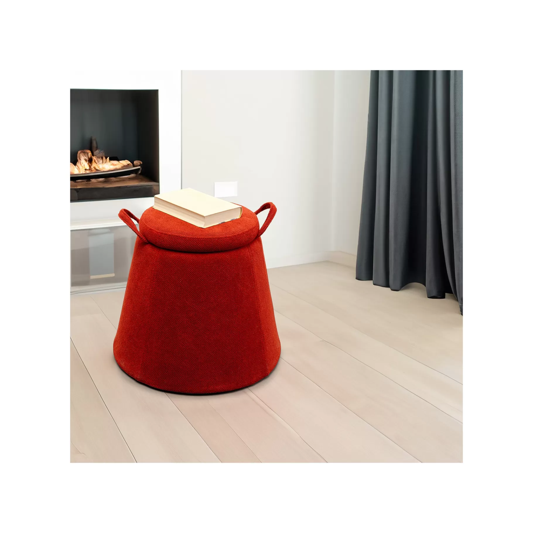 New Tabouret Thimble Rouge Tabouret & Pouf