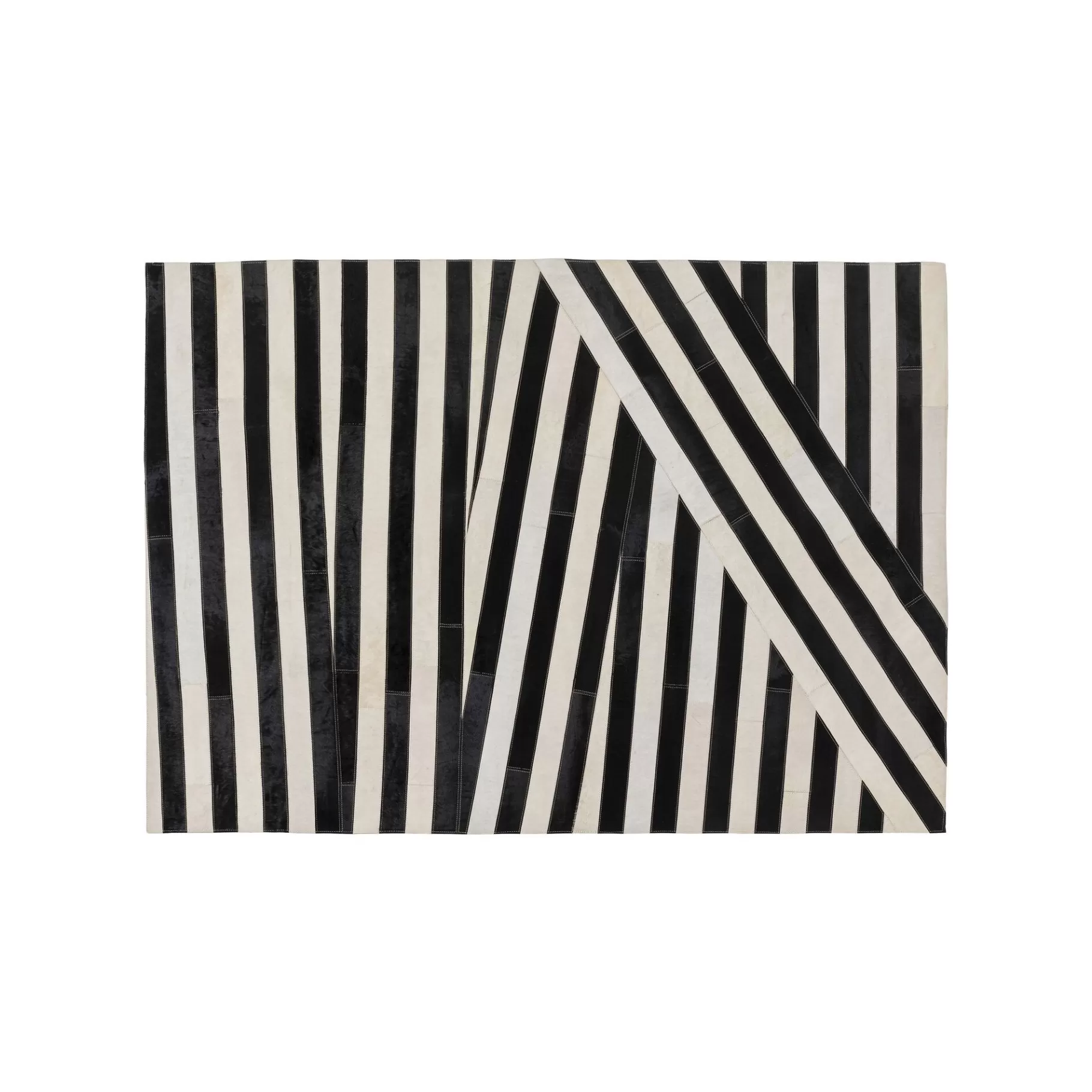 Hot Tapis Tapes Noir Et Blanc 240x170cm Tapis