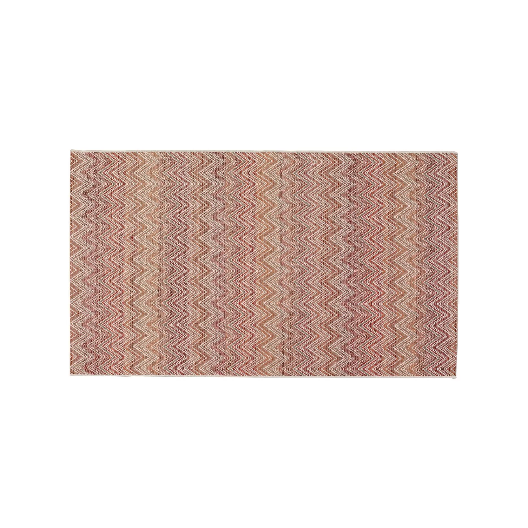 Clearance Tapis Zigzag Rouge 230x160cm Tapis