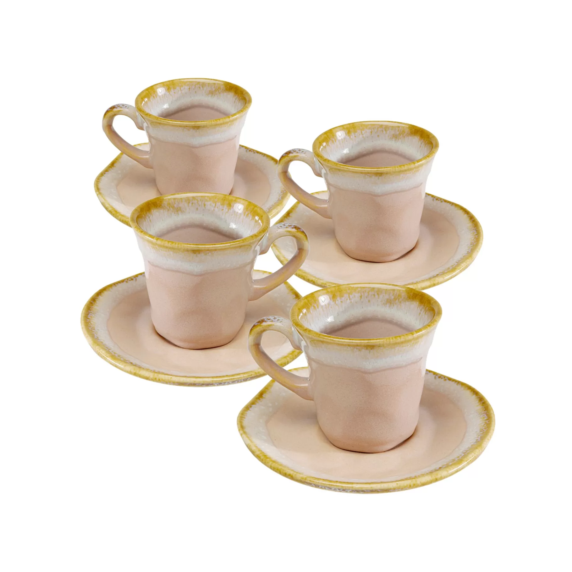 Cheap Tasses à Café Nala Roses Set De 4 Vaisselle