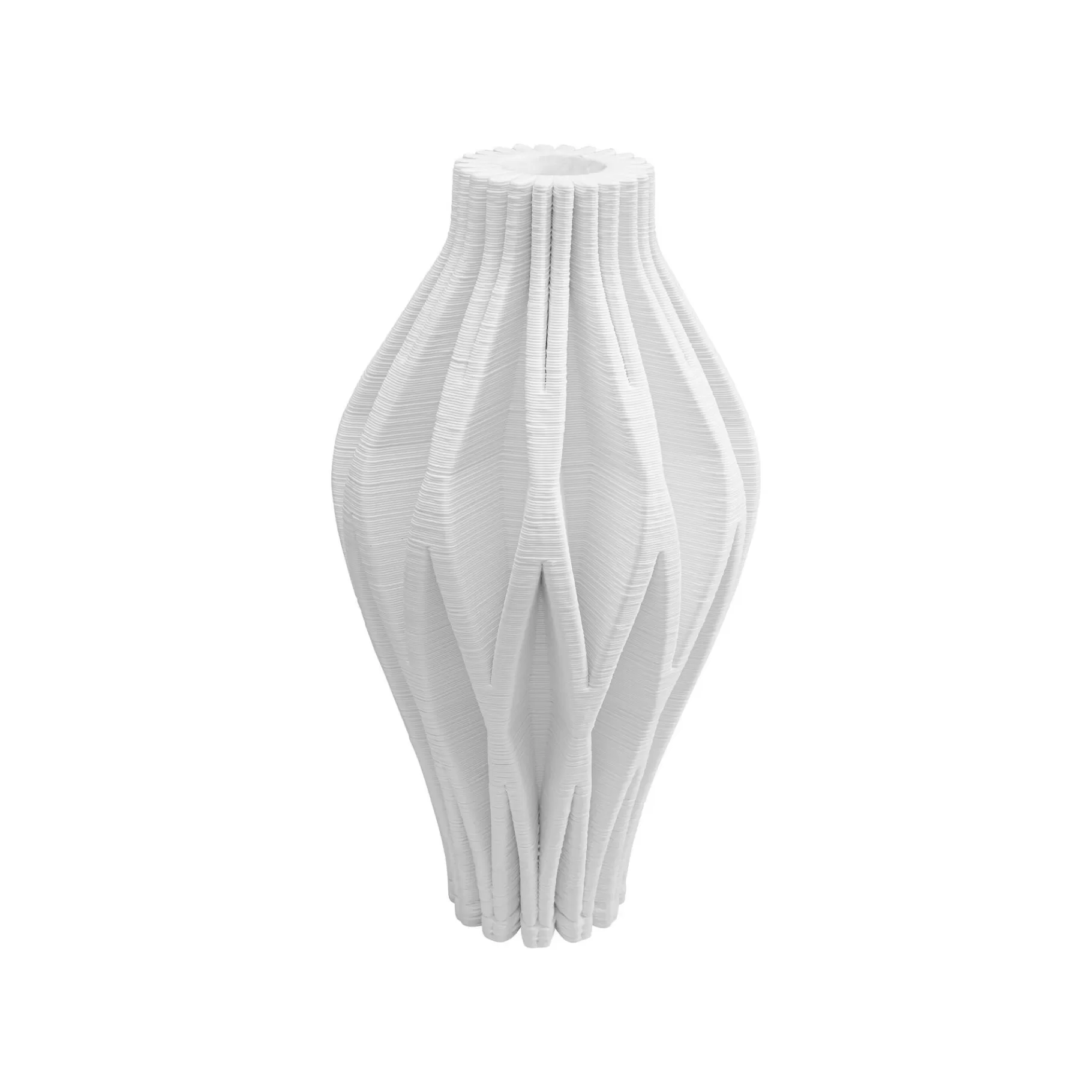 Outlet Vase Akira 37cm Blanc Vase