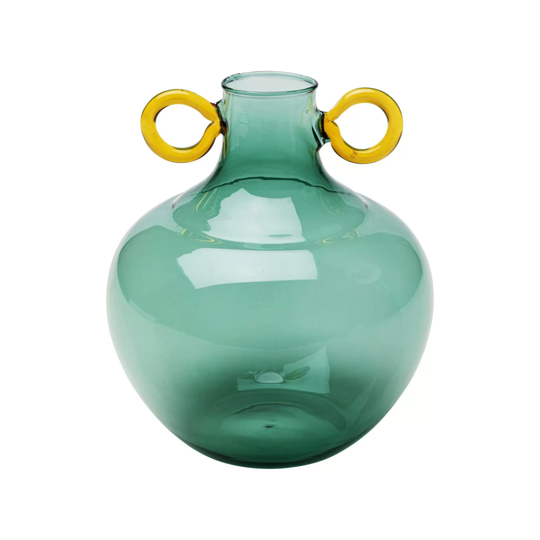 Outlet Vase Amore Handle Vert 16cm Vase