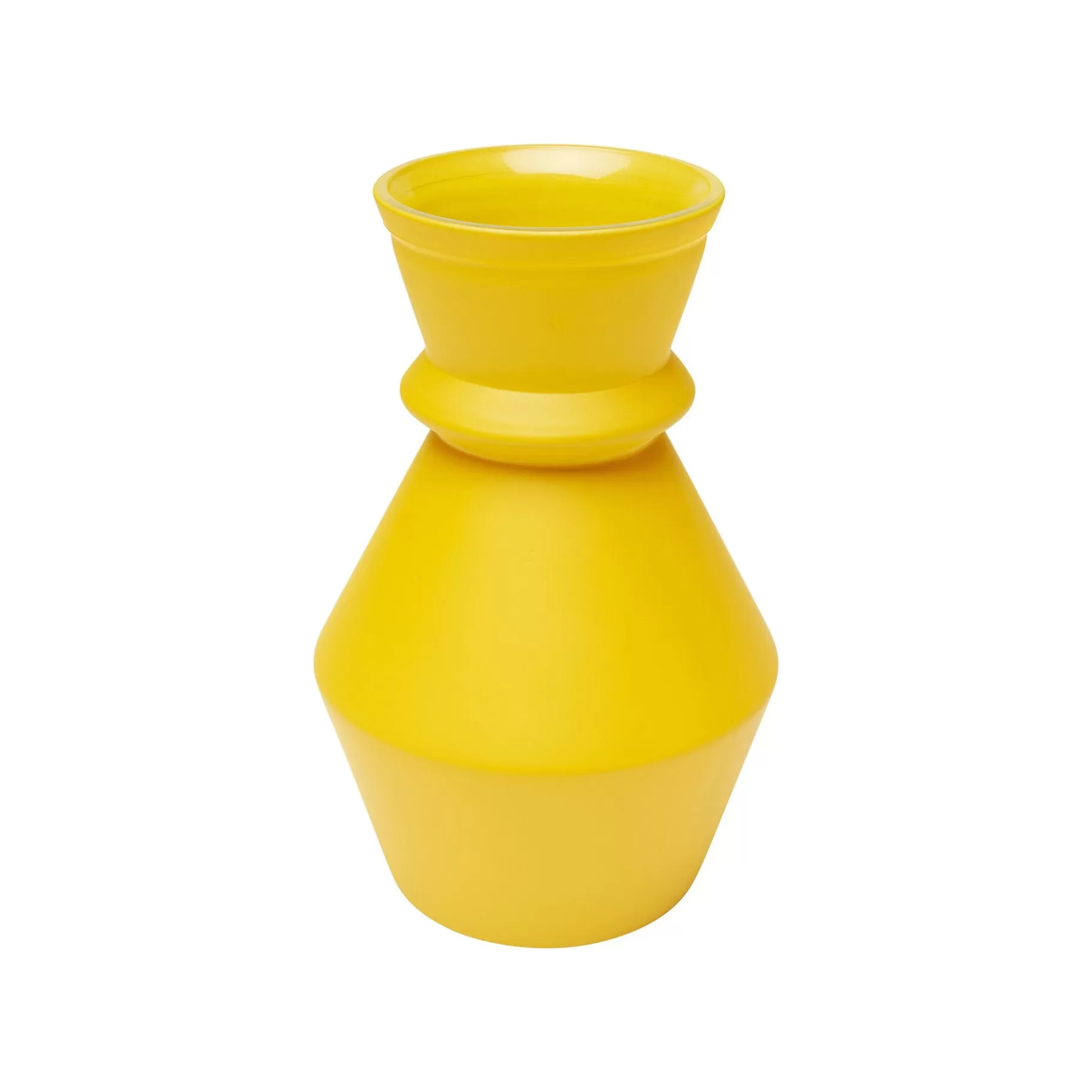 Sale Vase Gina Jaune 25cm Vase