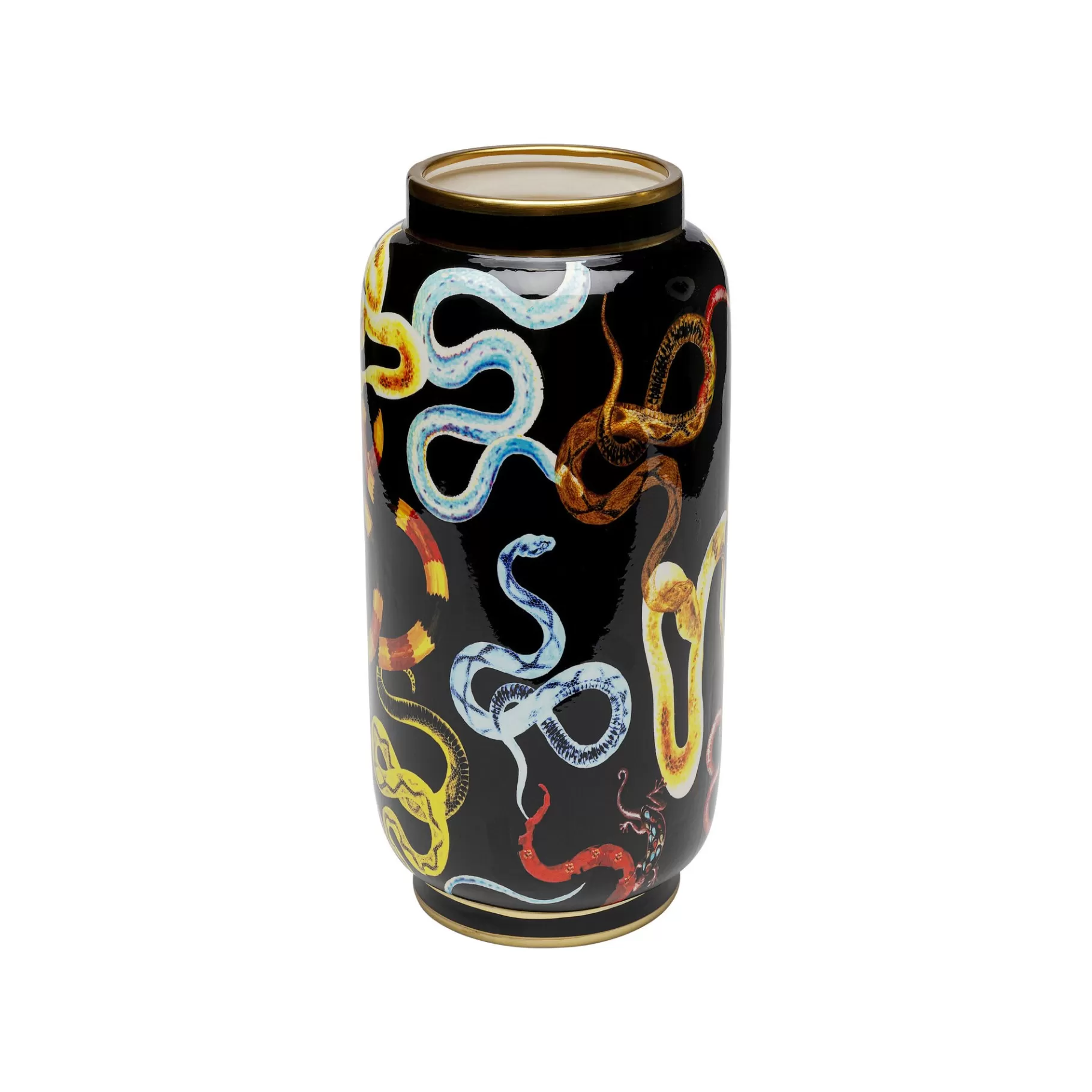 Shop Vase Noir Serpents 40cm Vase