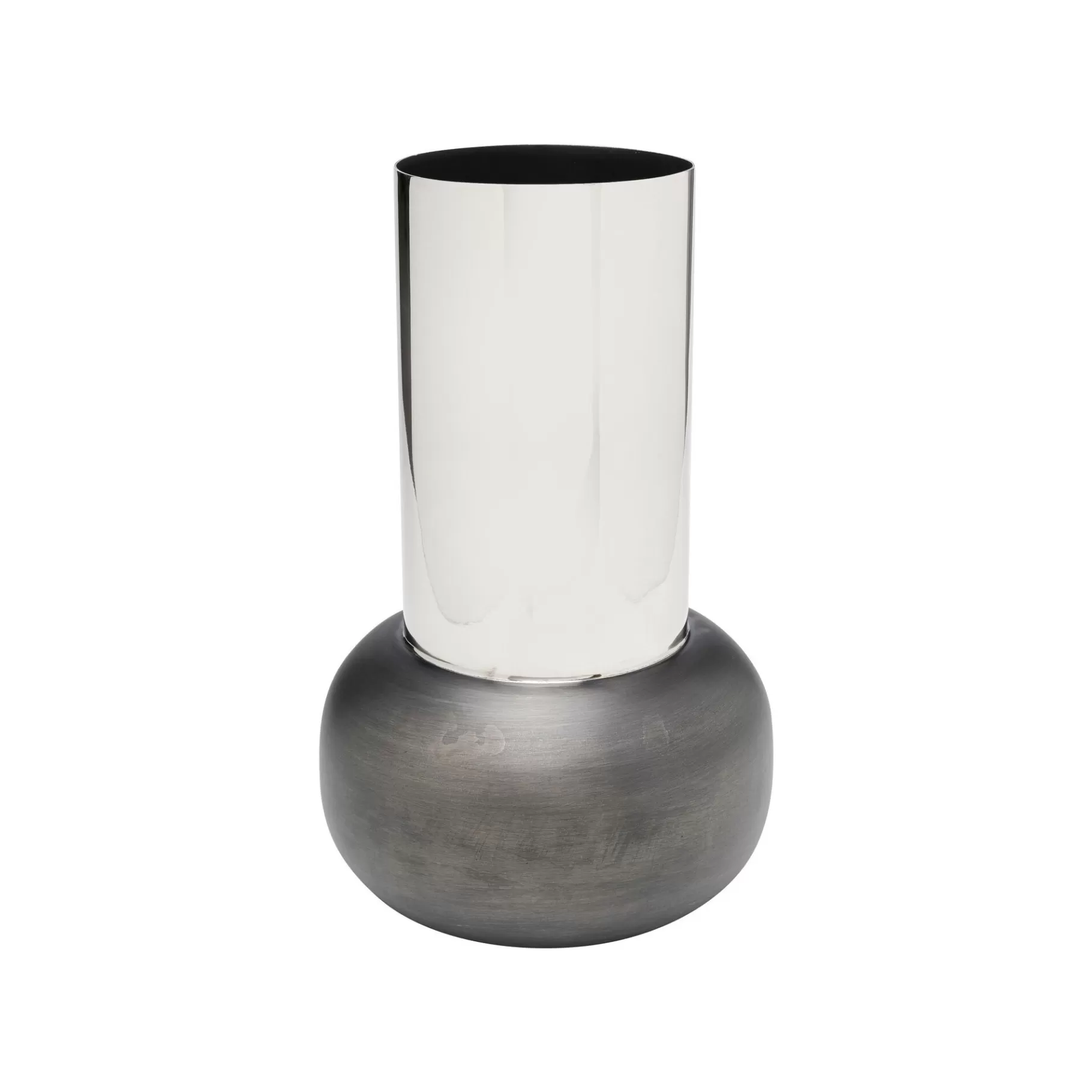 Cheap Vase Vesuv 42cm Gris Et Argenté Vase