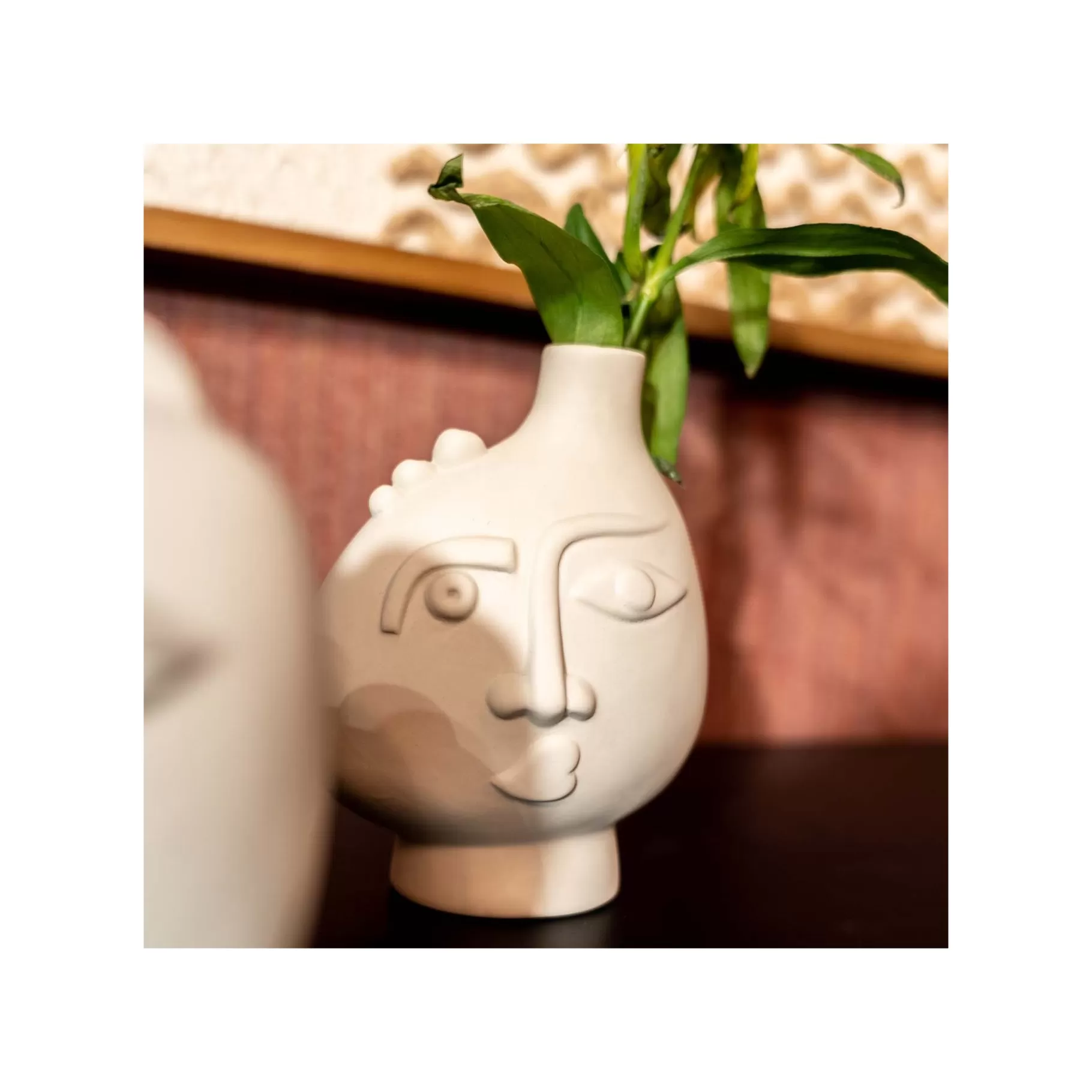 Outlet Vase Visage Droite Vase