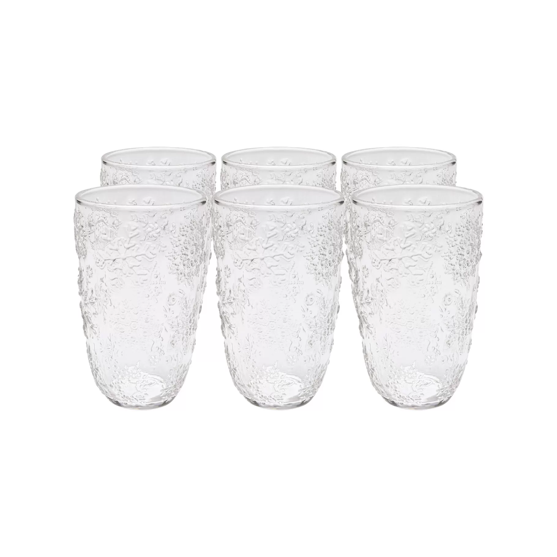 Cheap Verres à Eau Ice Flowers Set De 6 Vaisselle