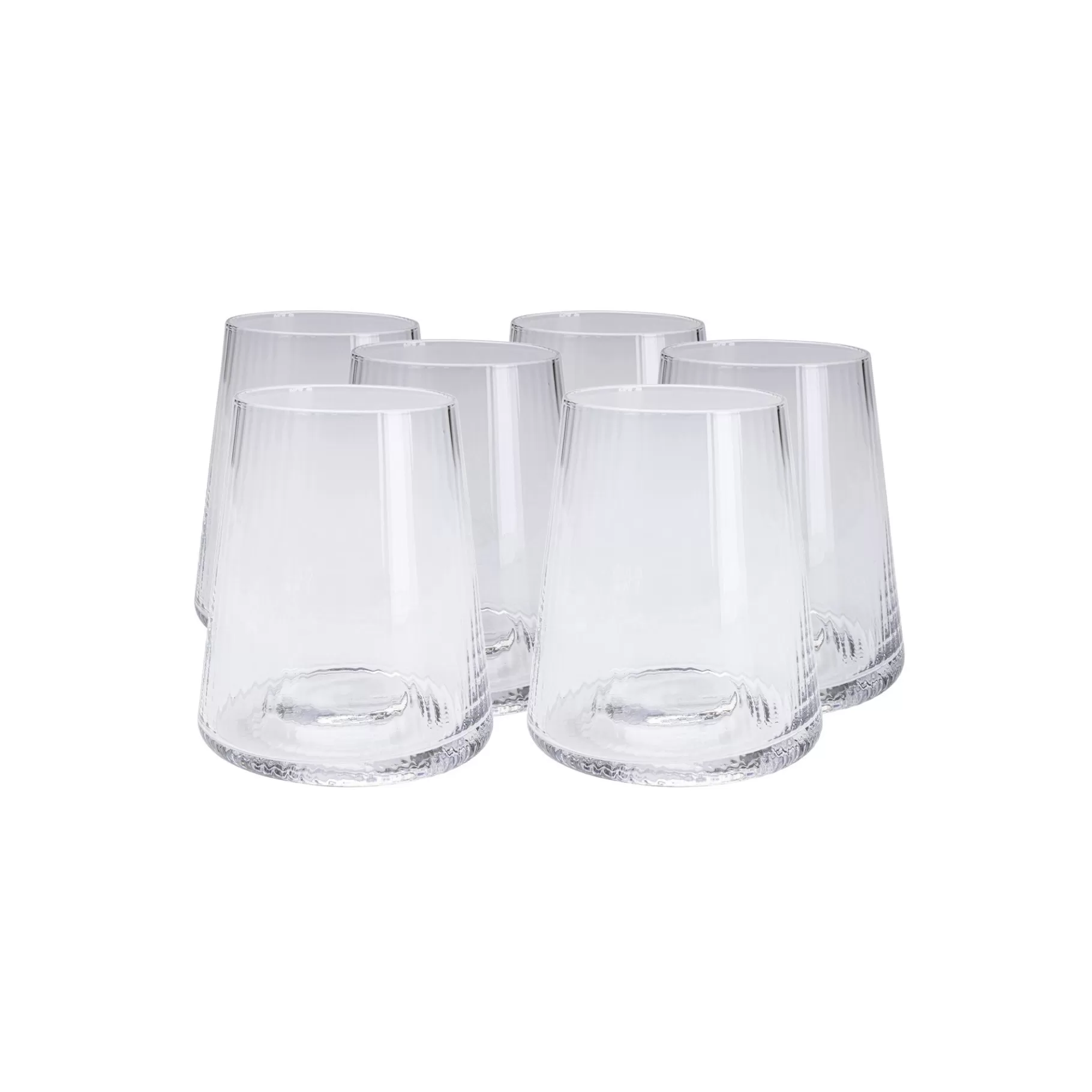 Store Verres à Eau Riffle Set De 6 Vaisselle