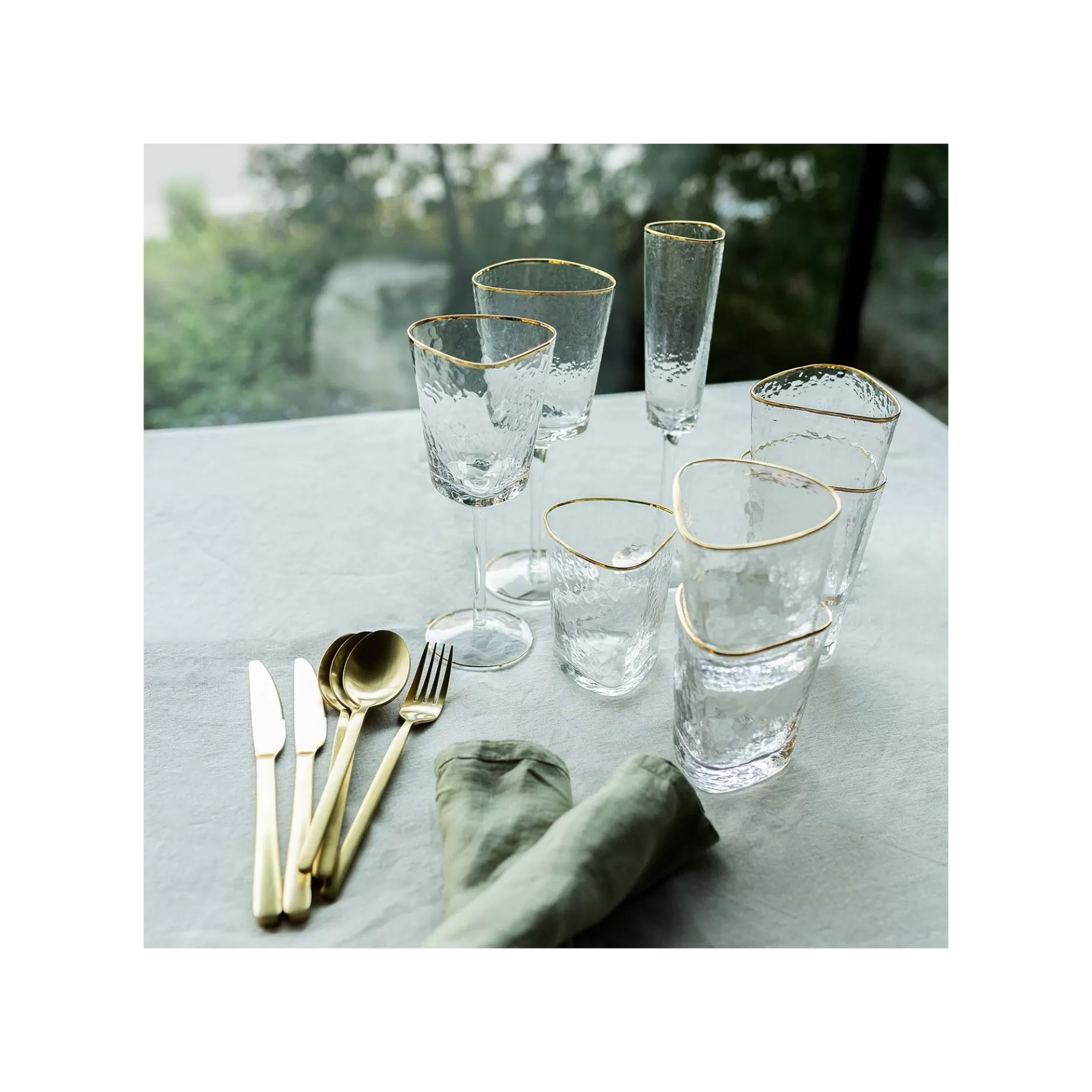 New Verres à Vin Blanc Hommage Set De 4 Vaisselle