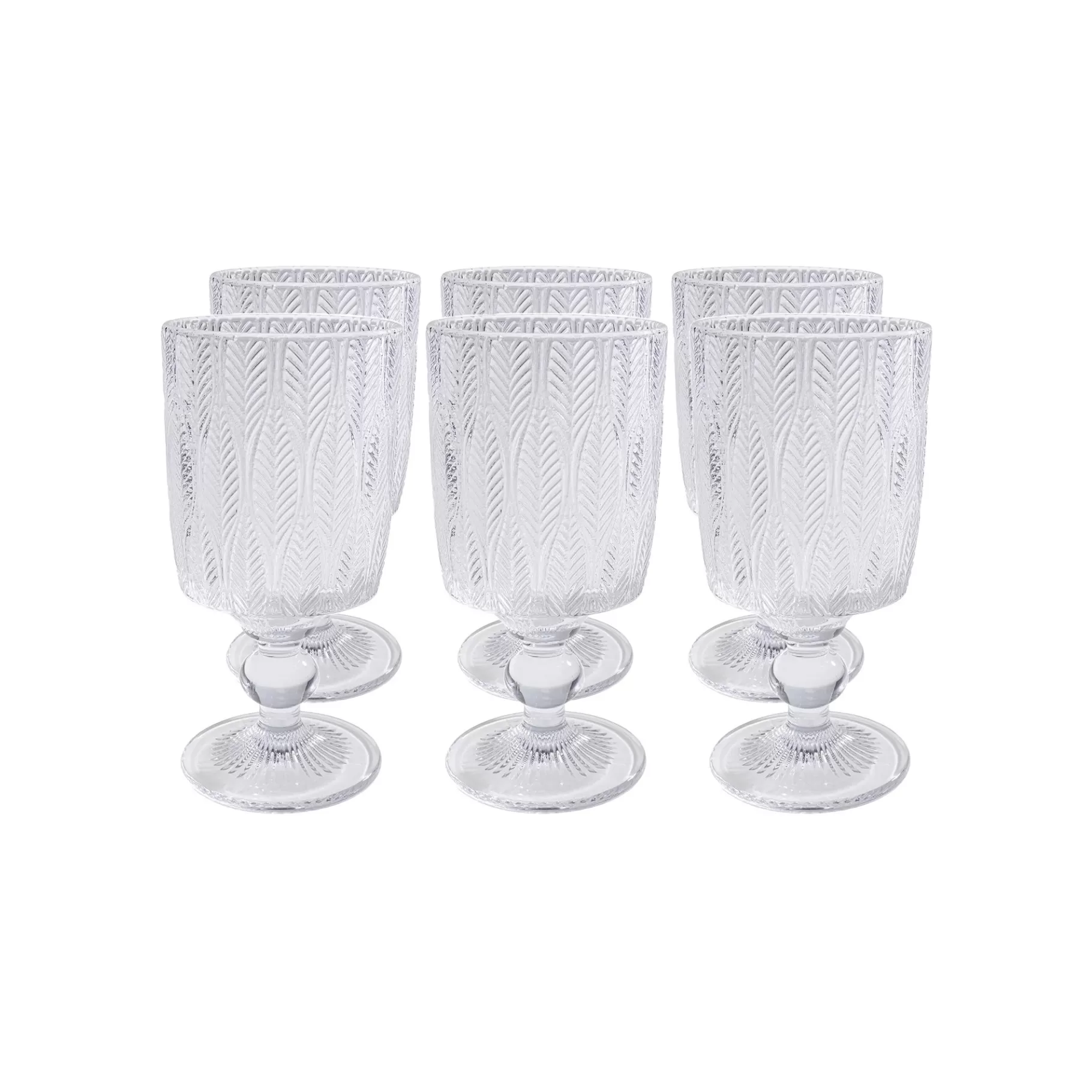 Outlet Verres à Vin Fogli Set De 6 Vaisselle