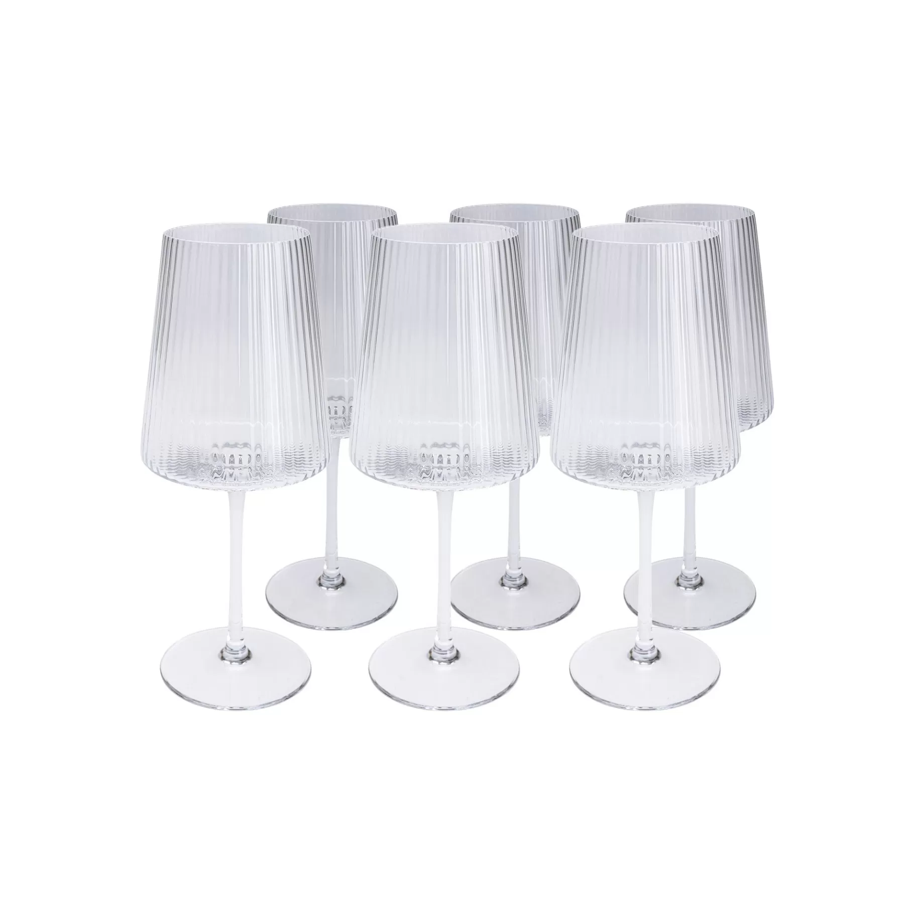 Outlet Verres à Vin Riffle Set De 6 Vaisselle